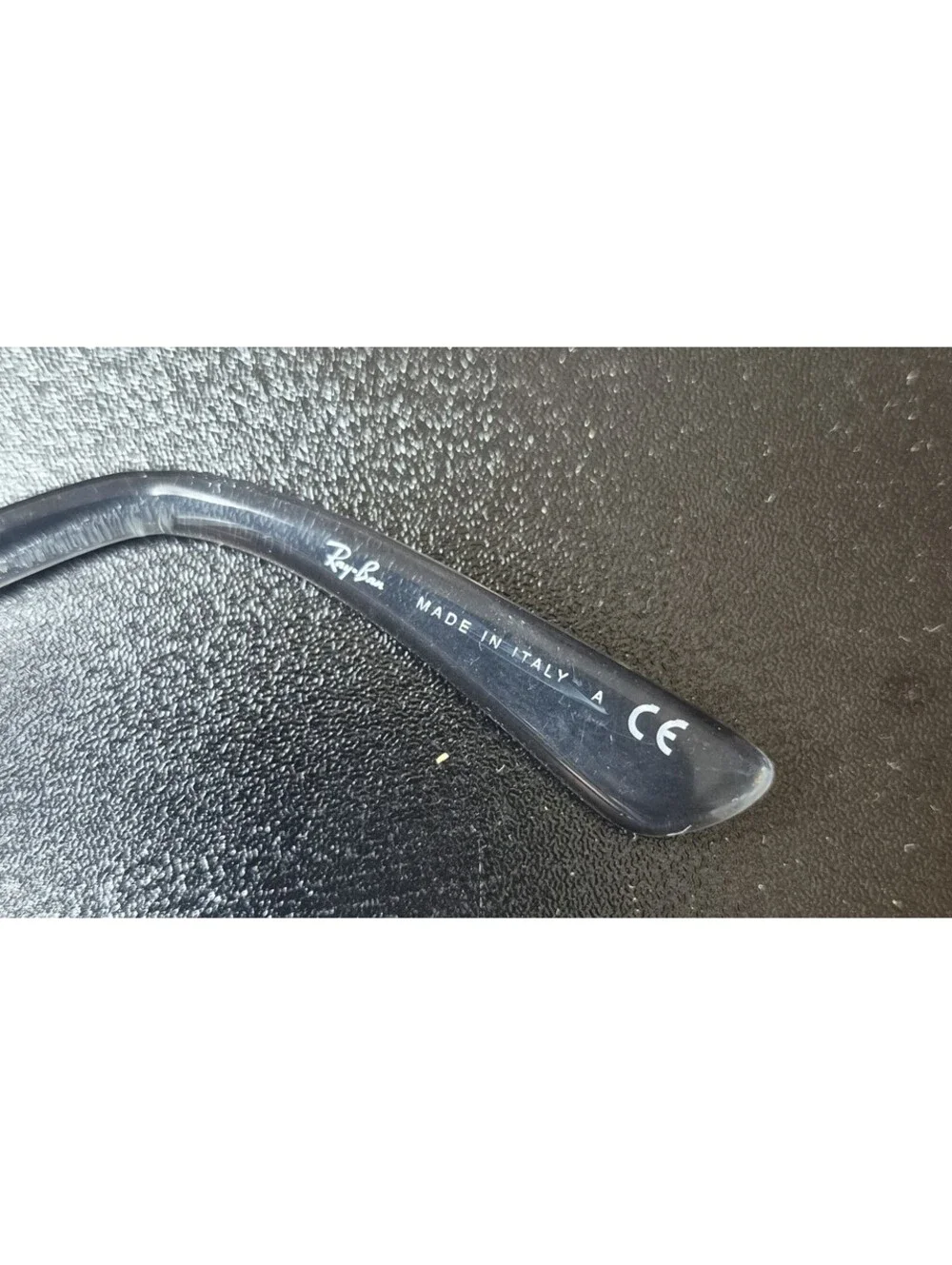 RAY BAN RB 4324 64504E Eyeglasses Polished Transparent Grey 50-21-150 2N